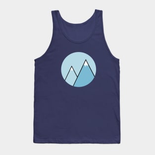 glacier mountain Tank Top